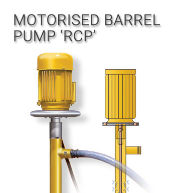 Motorised barrel pump